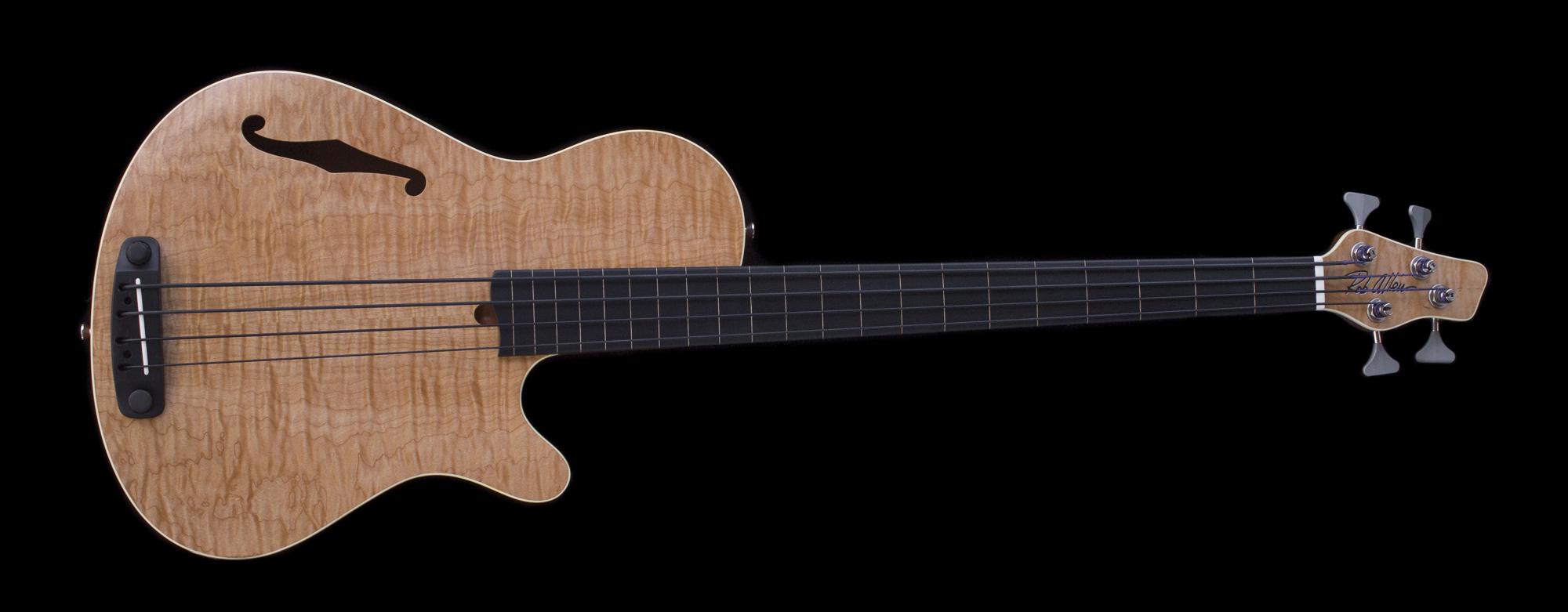Deep 4 Maple Fretless Bass #1479