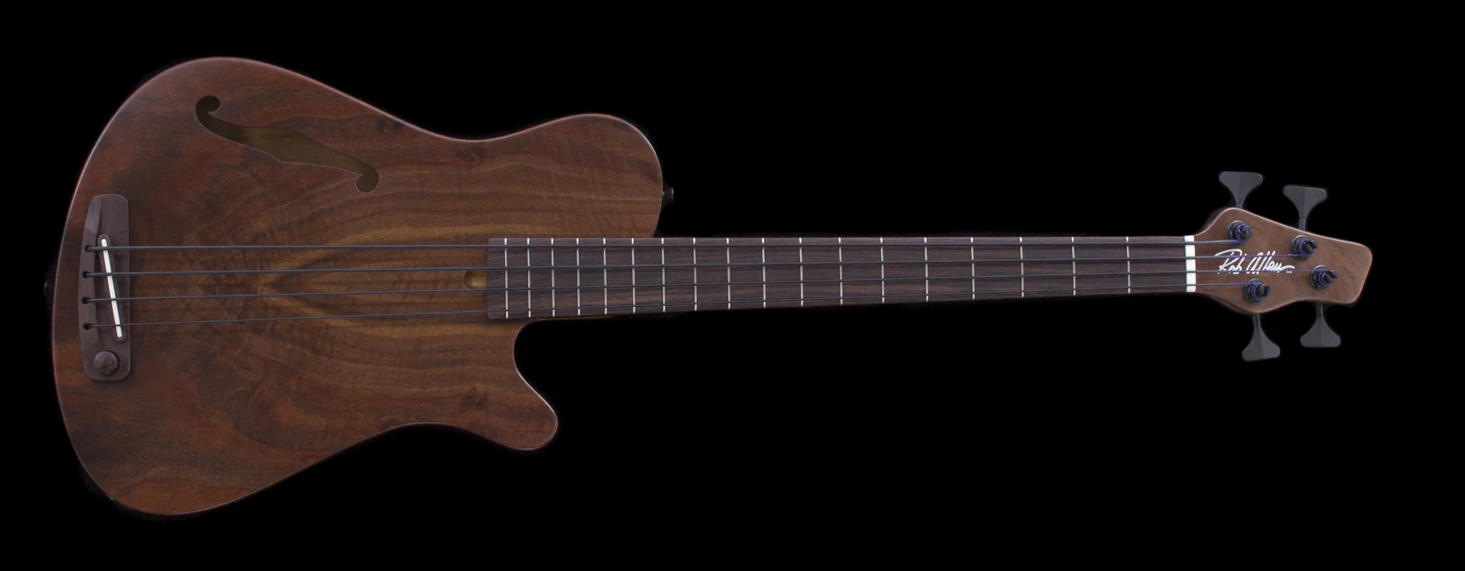 Mouse 30 Fretted Walnut Short Scale Bass#1473