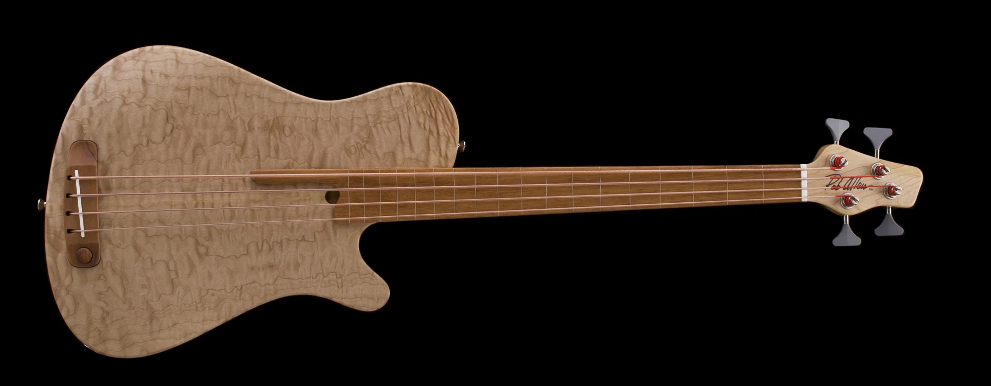 Mouse 30 Maple Short Scale Fretless Bass #1493