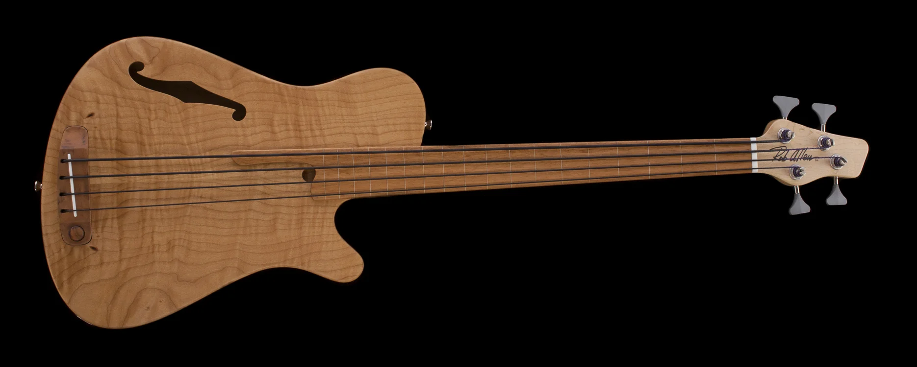 Mouse 30 Maple Short Scale Fretless Bass #1468