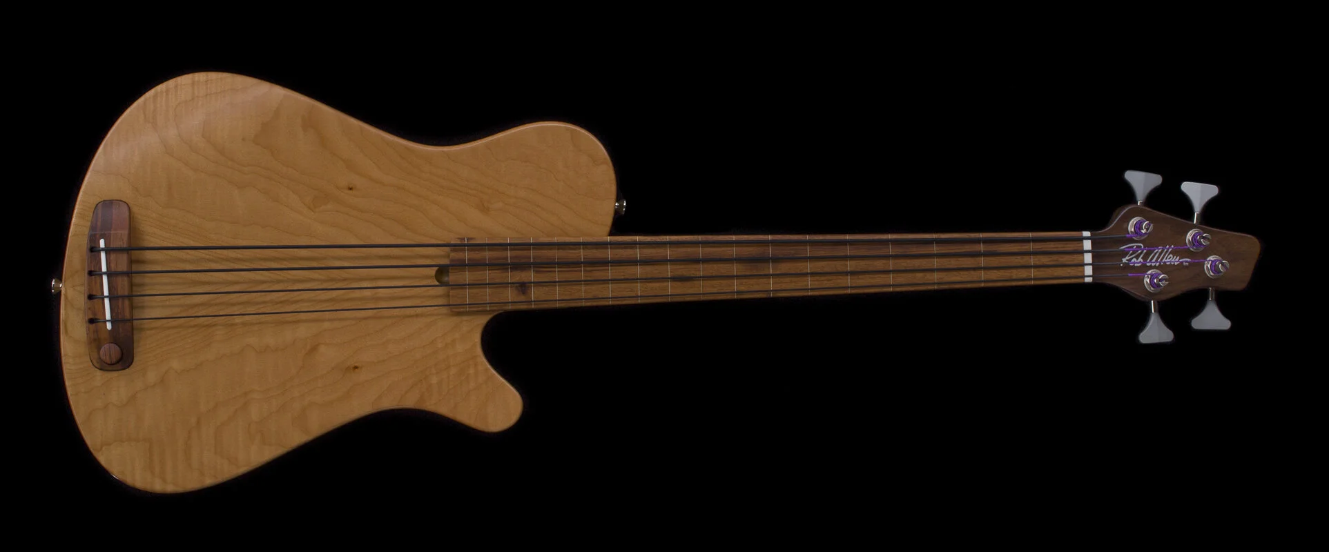 Mouse 30 Maple Fretless Short Scale Bass #1505