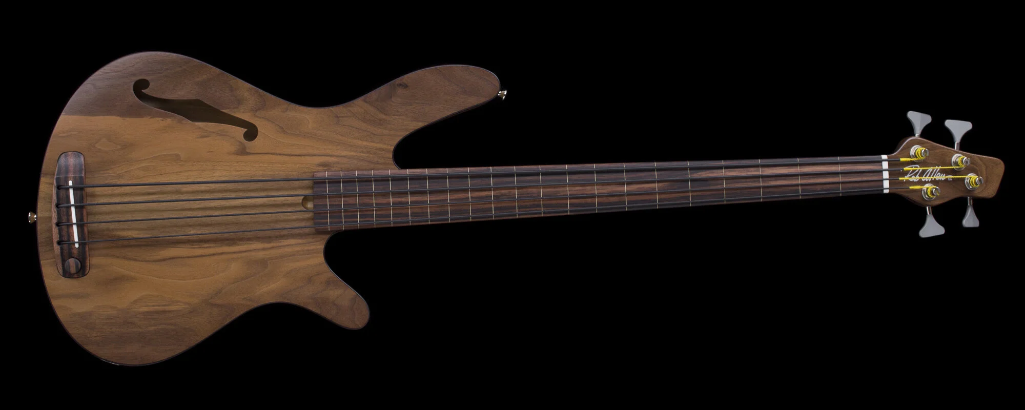 Mb-2 Walnut Fretless Bass #1508