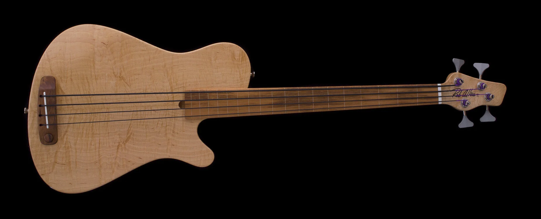 Mouse 30 Maple Fretless Bass# 1509