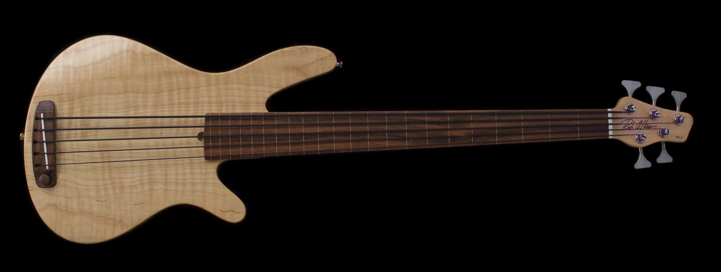 Mb-2 Maple 5 String Fretless Bass# 1521