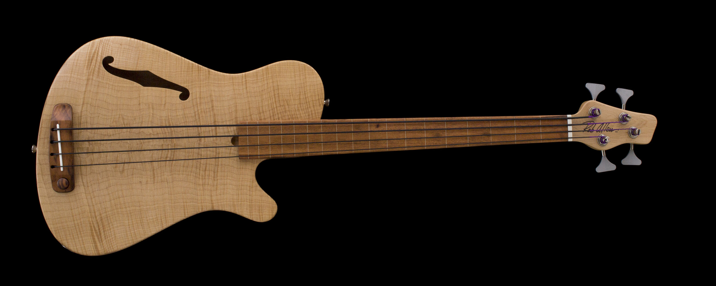 Mouse 30 Maple Short Scale fretless Bass#1528