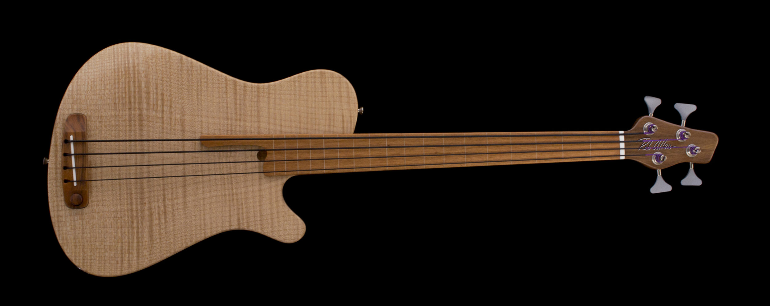 Mouse 30 Maple Fretless Short Scale Bass#1539