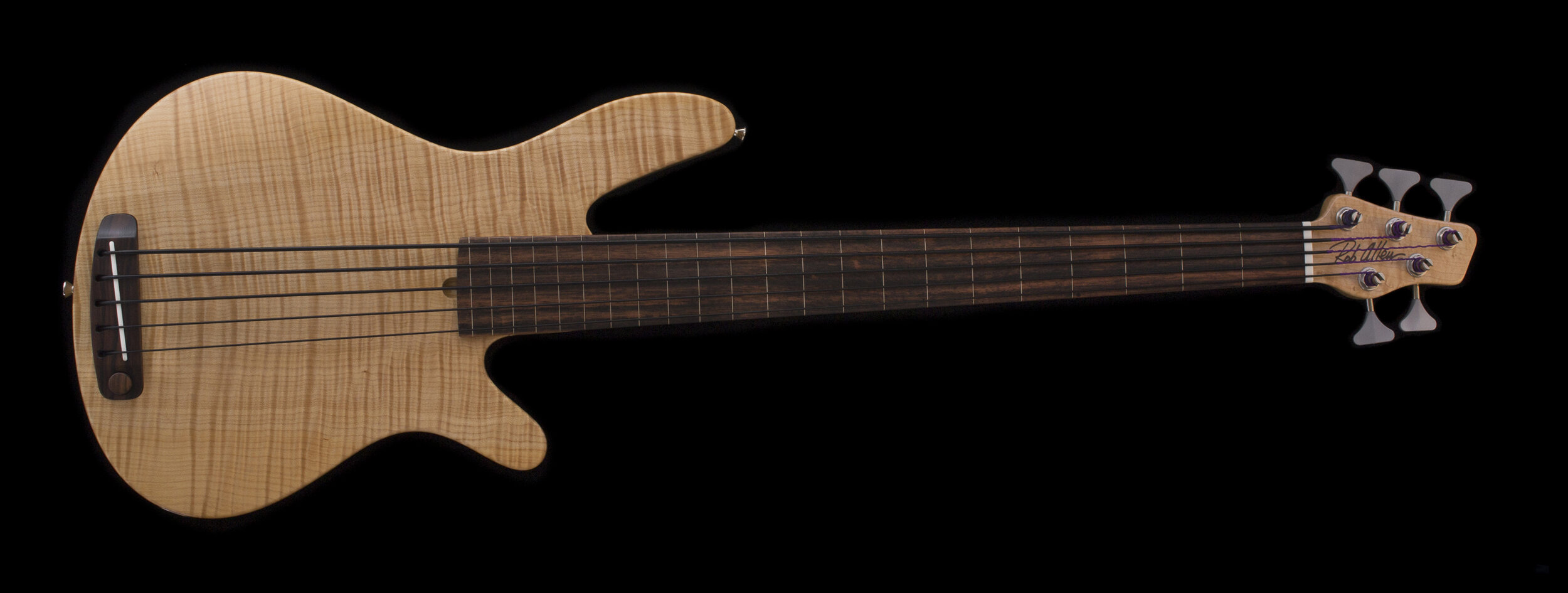 Mb-2 Maple 5 String Fretless Bass #1549