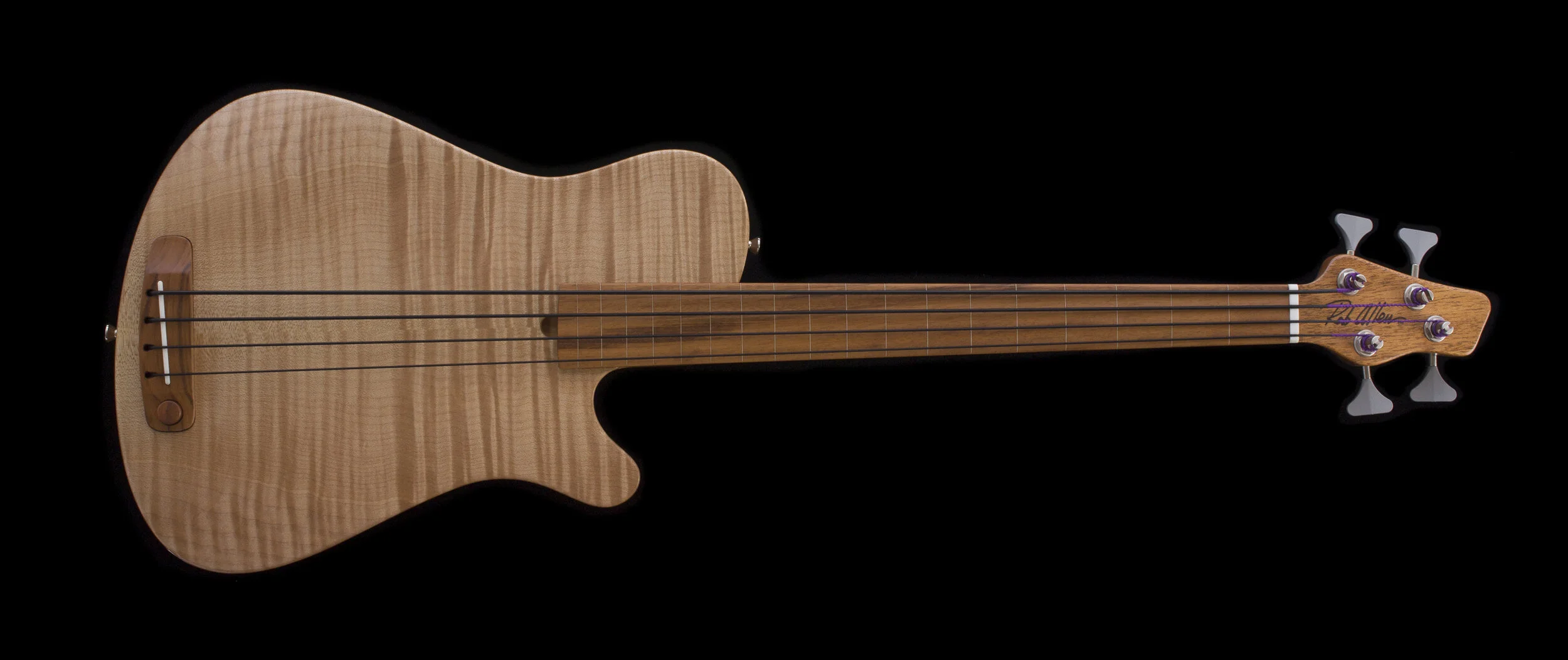 Mouse 30 Maple Short Scale Fretless Bass#1548