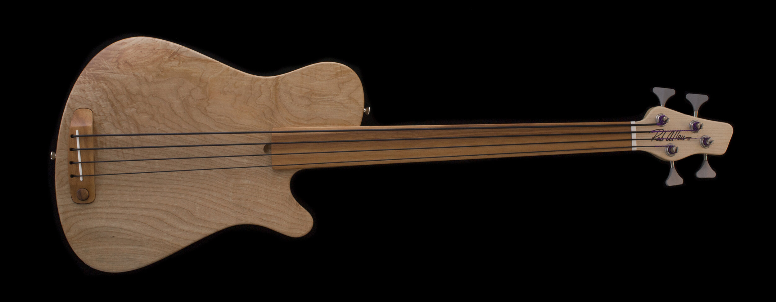 Mouse 30 Maple Short Scale Fretless Bass#1547