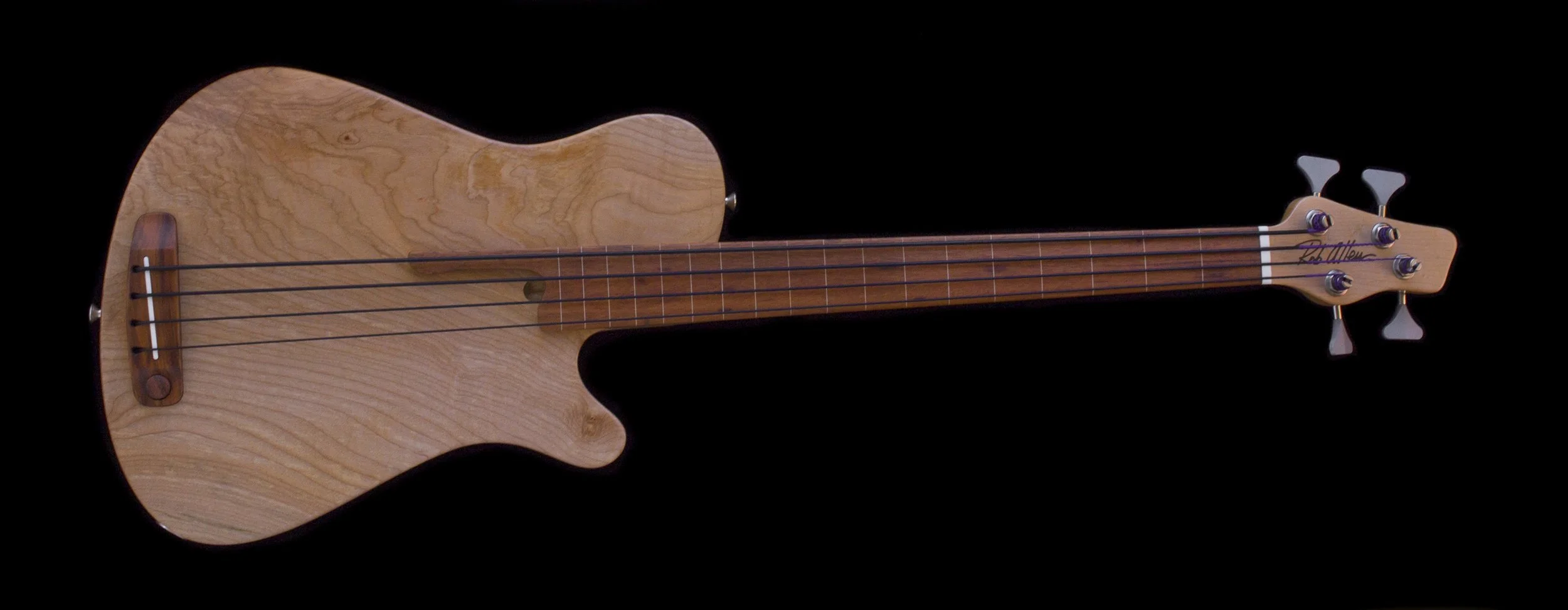 Mouse 30 Maple, Short Scale Fretless bass #1565