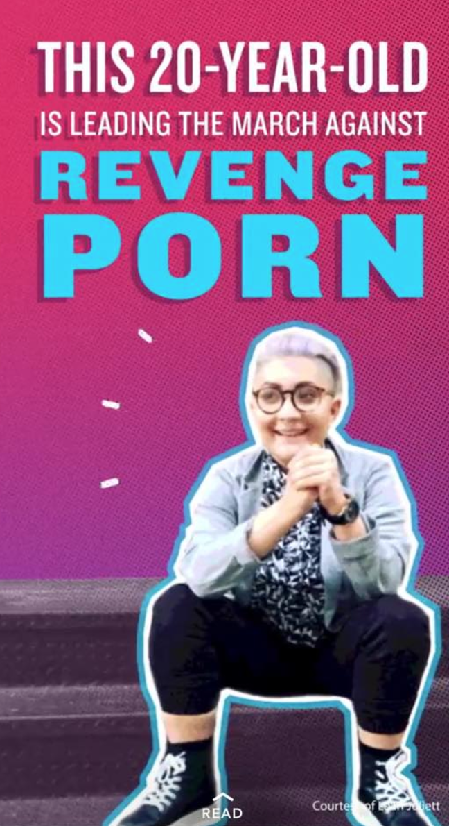Snapchat Discover Page, Curtosy of CNN.