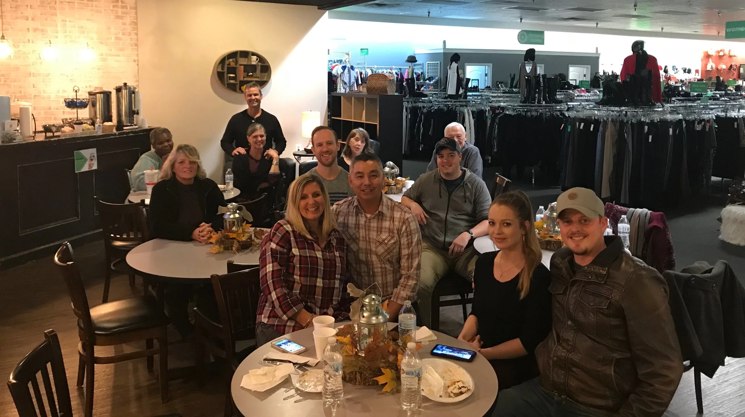 Participants and leaders from the Fall 2018 Alpha Course at Jubilee Church (Atlanta)