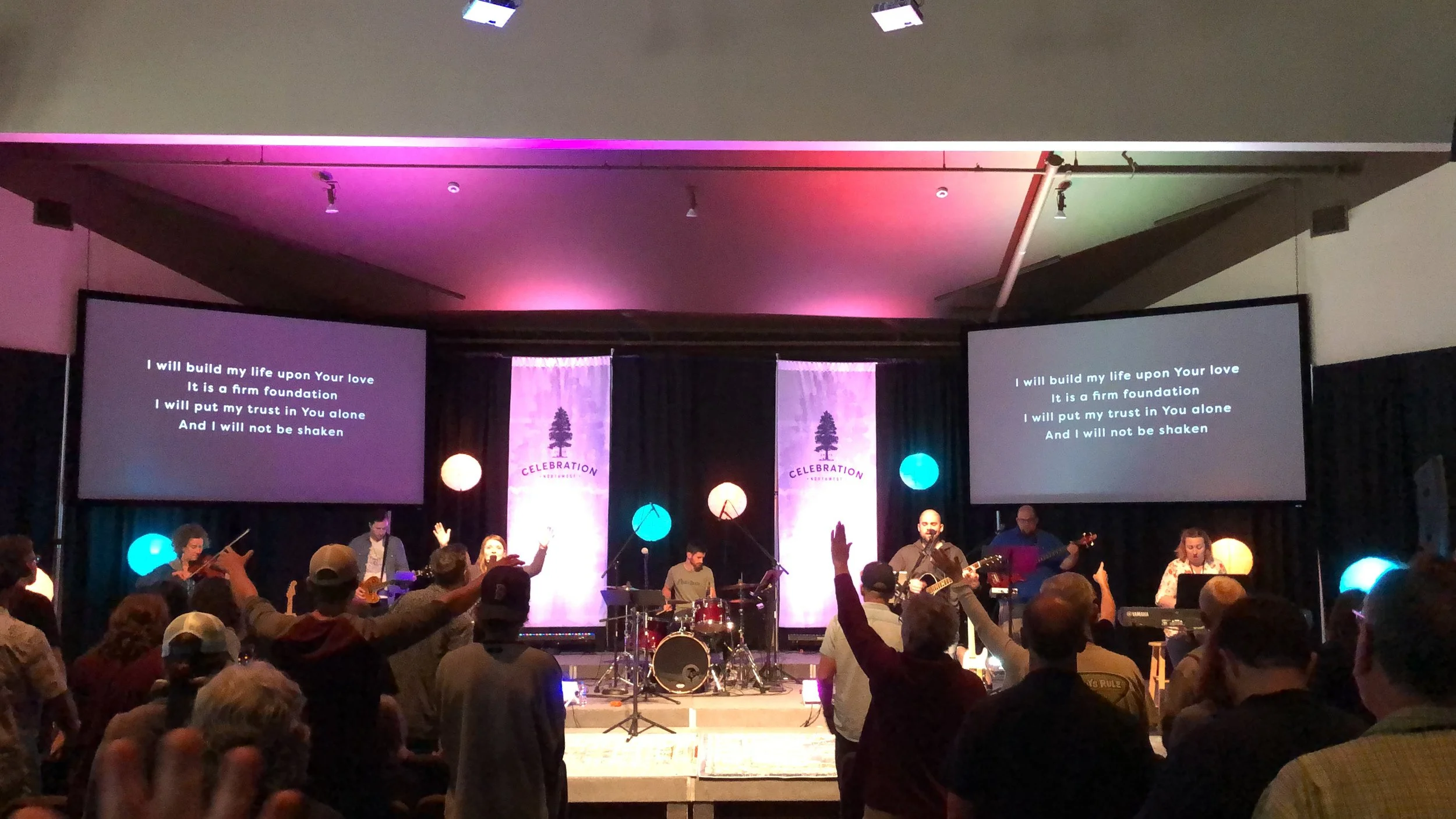 Worshipping at Celebration Northwest