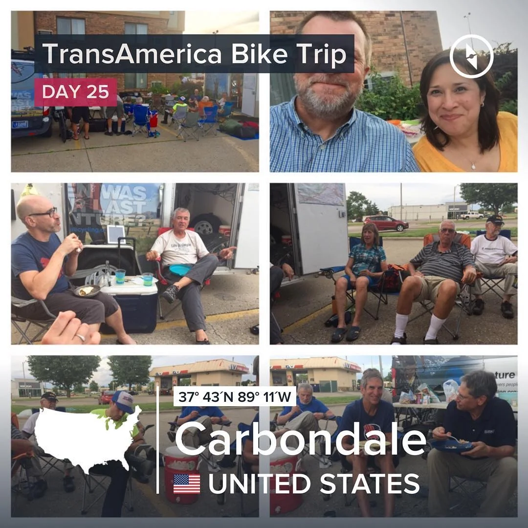 Dixon Springs State Park, Illinois to Carbondale, Illinois