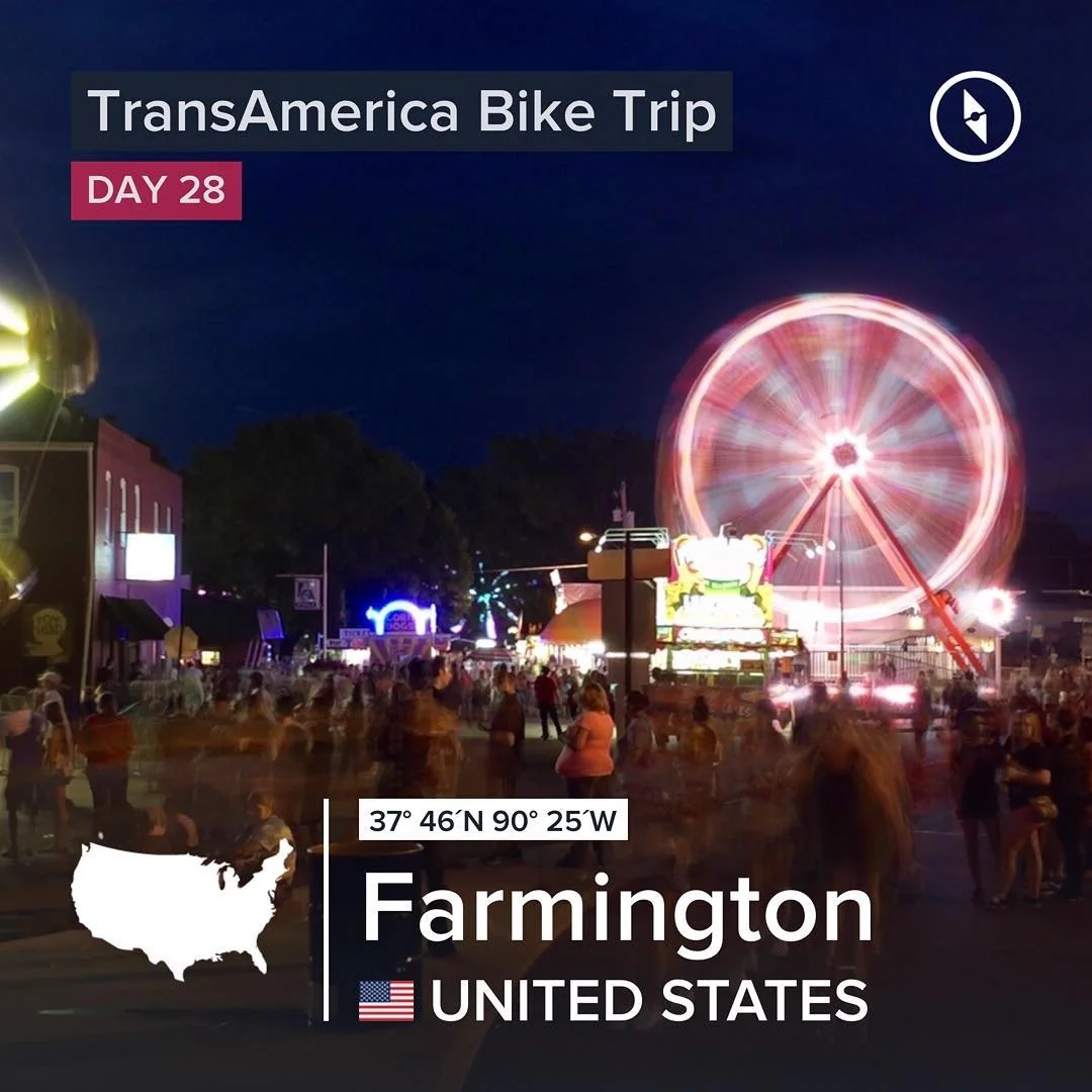 Chester, Illinois to Farmington, Missouri