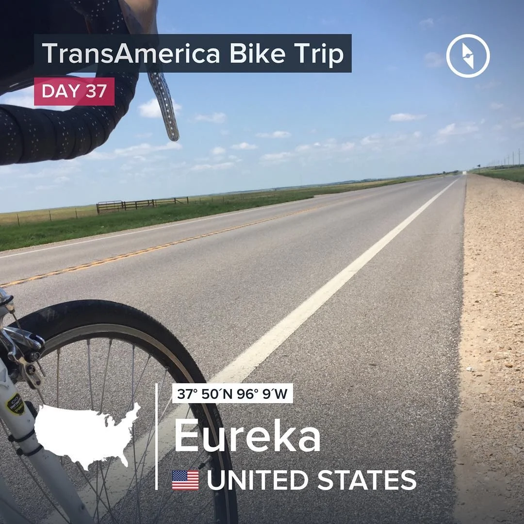 Chanute, Kansas to Eureka, Kansas