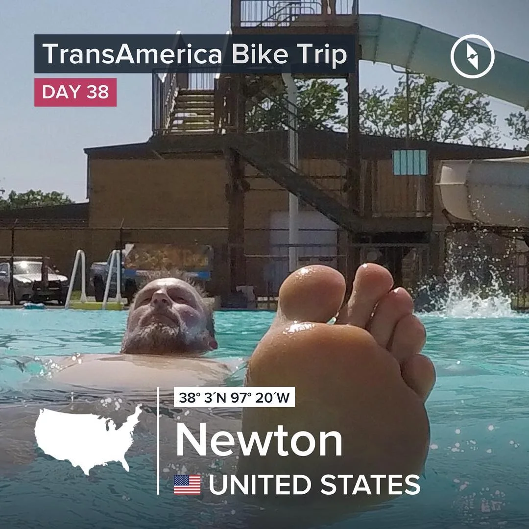 Eureka, Kansas to Newton, Kansas