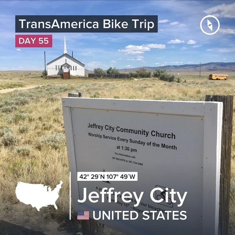 Rawlins, Wyoming to Jeffrey, City