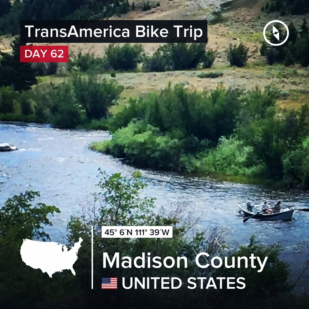 West Yellowstone, Montana to Ennis, Montana