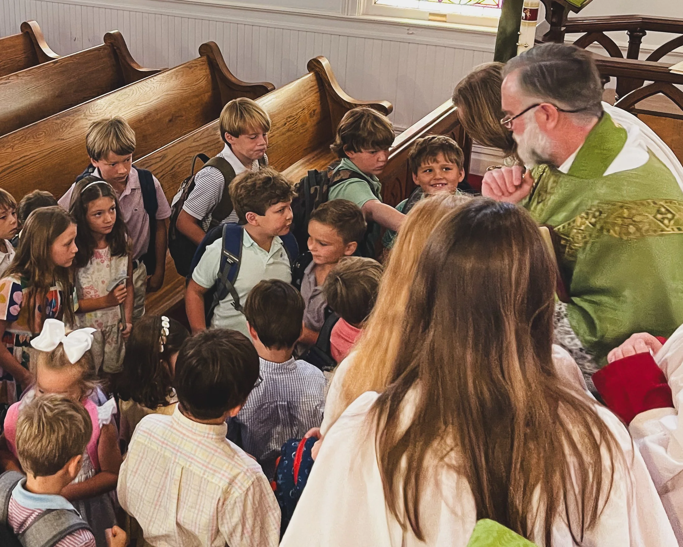 Blessing of the Backpacks