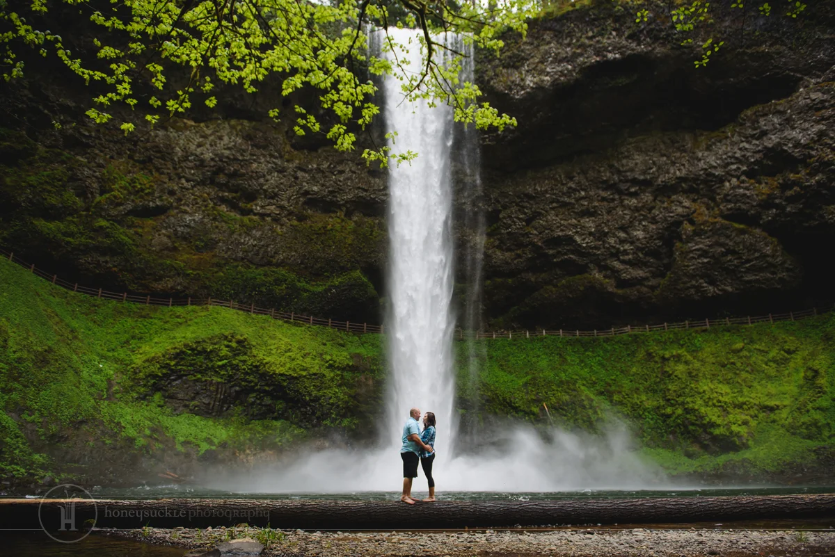 Sam & Stevanie's Silver Falls Engagement