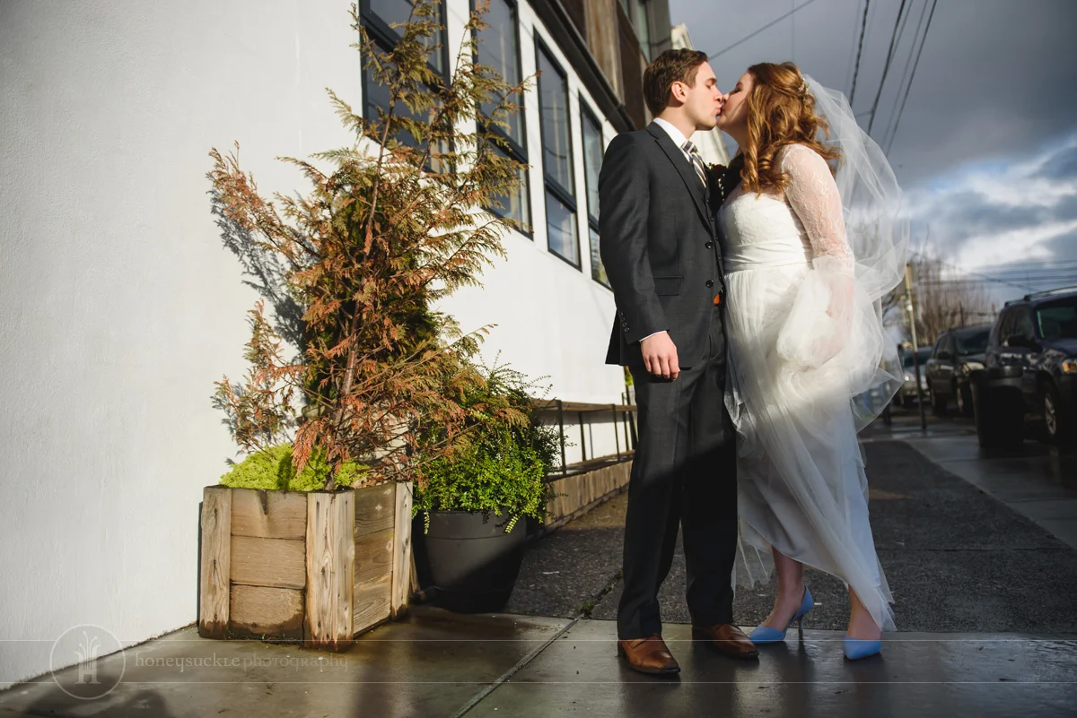 Emily & Alex's Winter Wedding at UNION/PINE