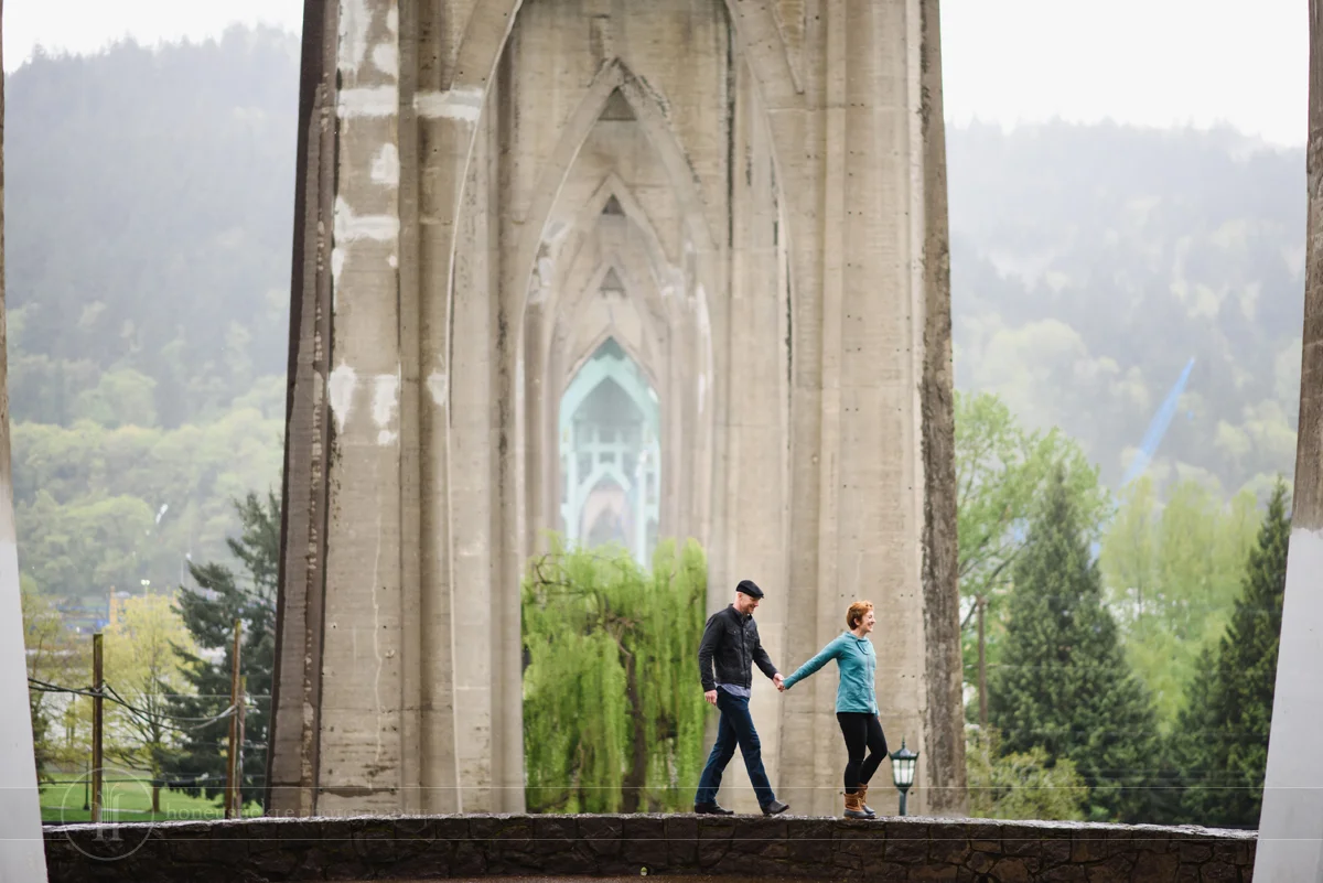 Heather and John Paul love Portland