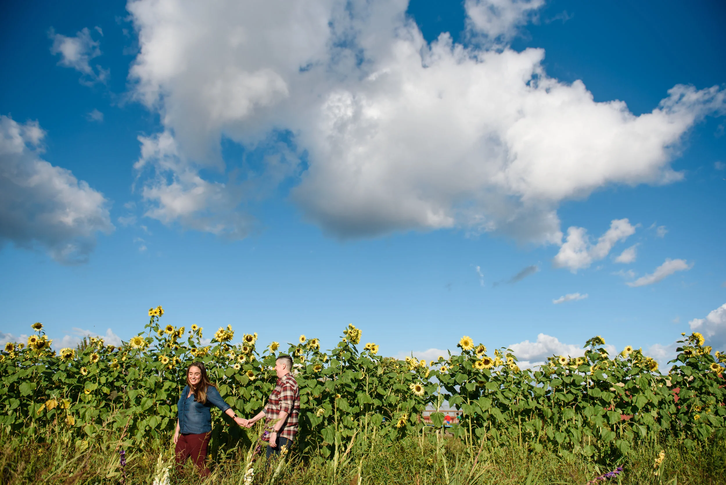 DeAnna & Lianna's Sauvie Island Engagement Shoot