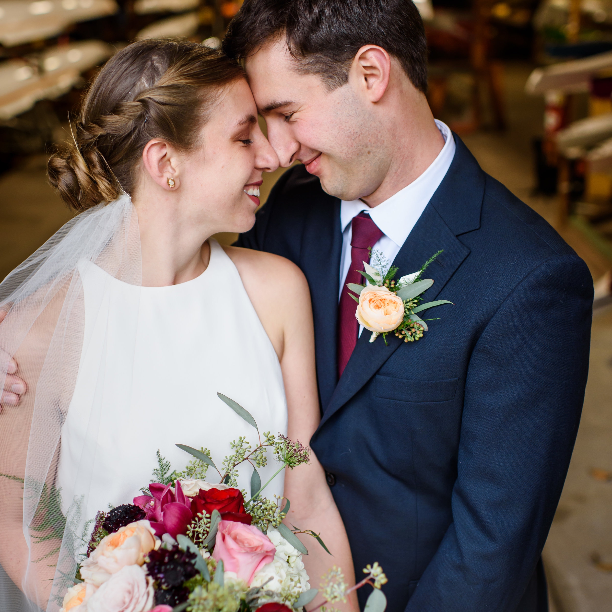 Katie & Kent's Oaks Pioneer Church Wedding