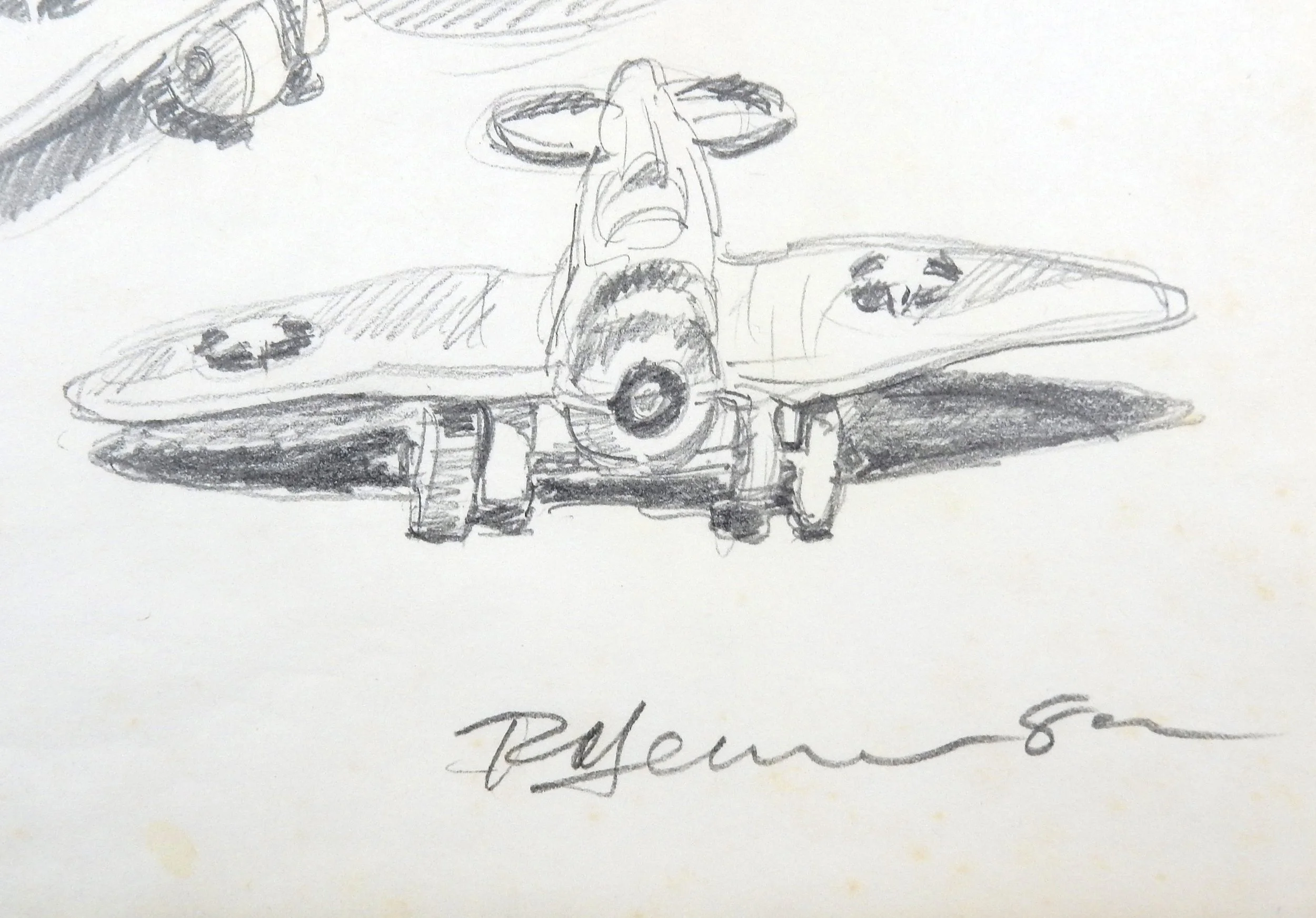 Robert-Weaver-Plane-Signature