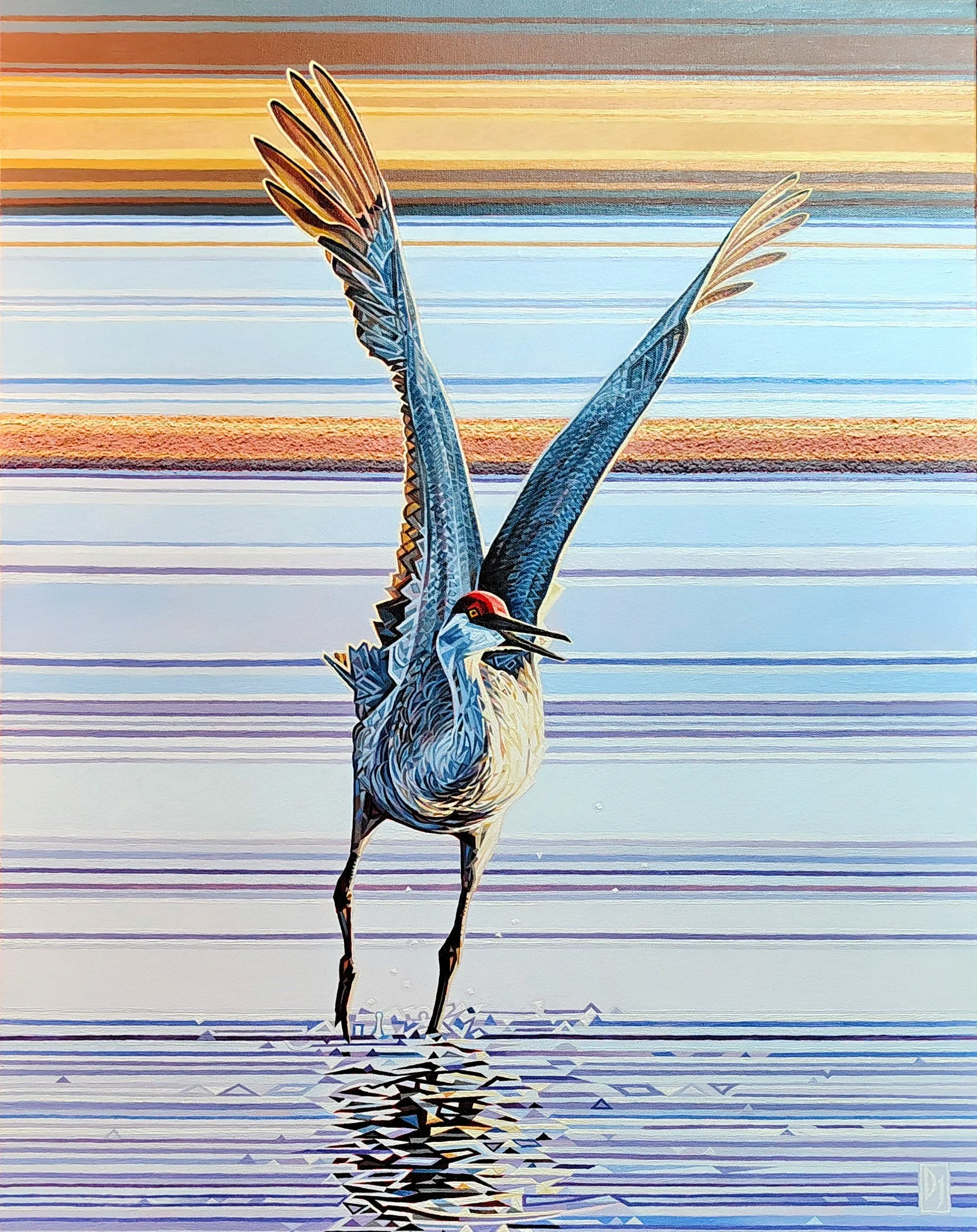 Doug-Johnson-Painting-Bird-In-Water.jpg