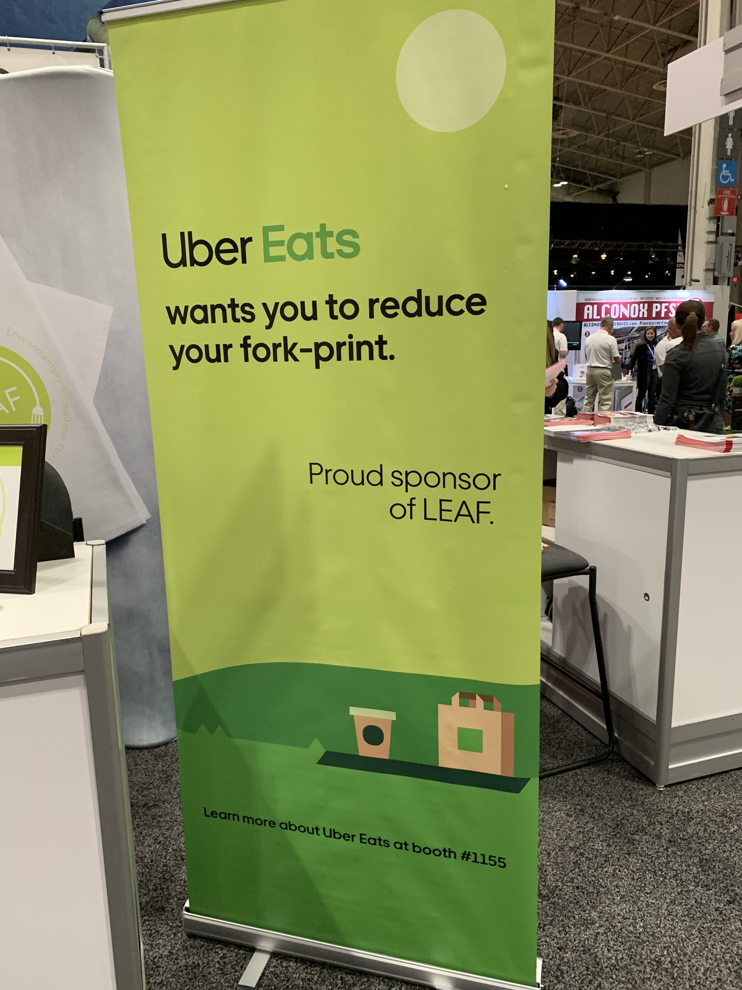 LEAF Announces Uber Eats as Sponsorship Partner