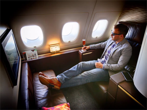 Yep, First Class "Apartment" with Etihad... I'm Jealous too! Image: Business insider, link here 