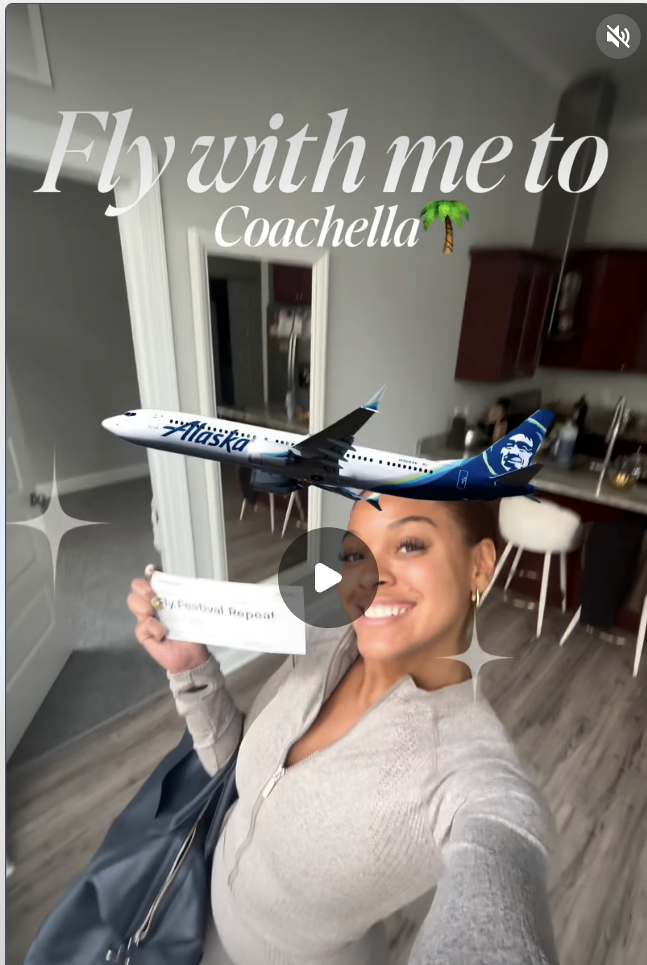 Hannah Wright x Alaska Airlines