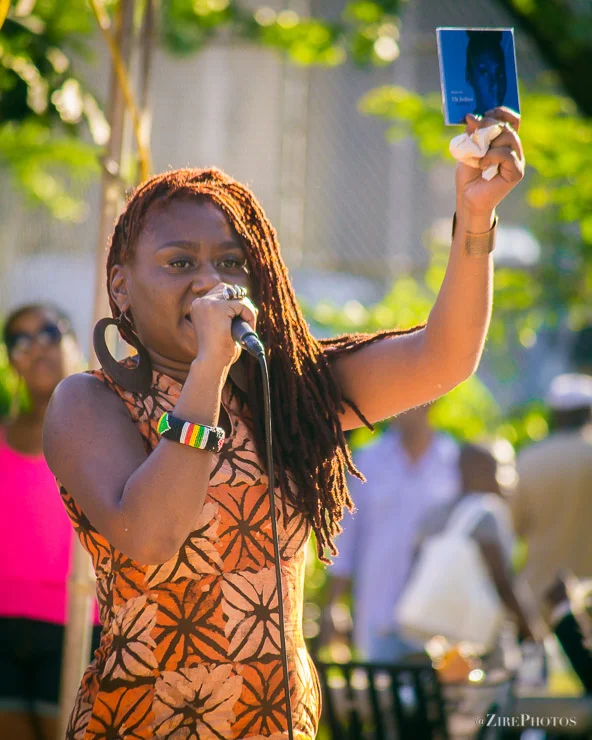 Narubi performs at The Annual International African Arts Festiva