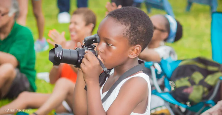 Young Photographer and Visual Artists At The Annual Internationa