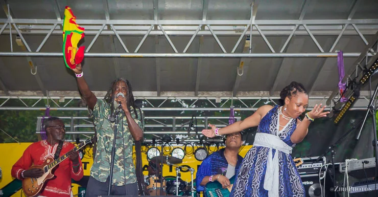 Jerry Reuben At The Annual International African Arts Festival i