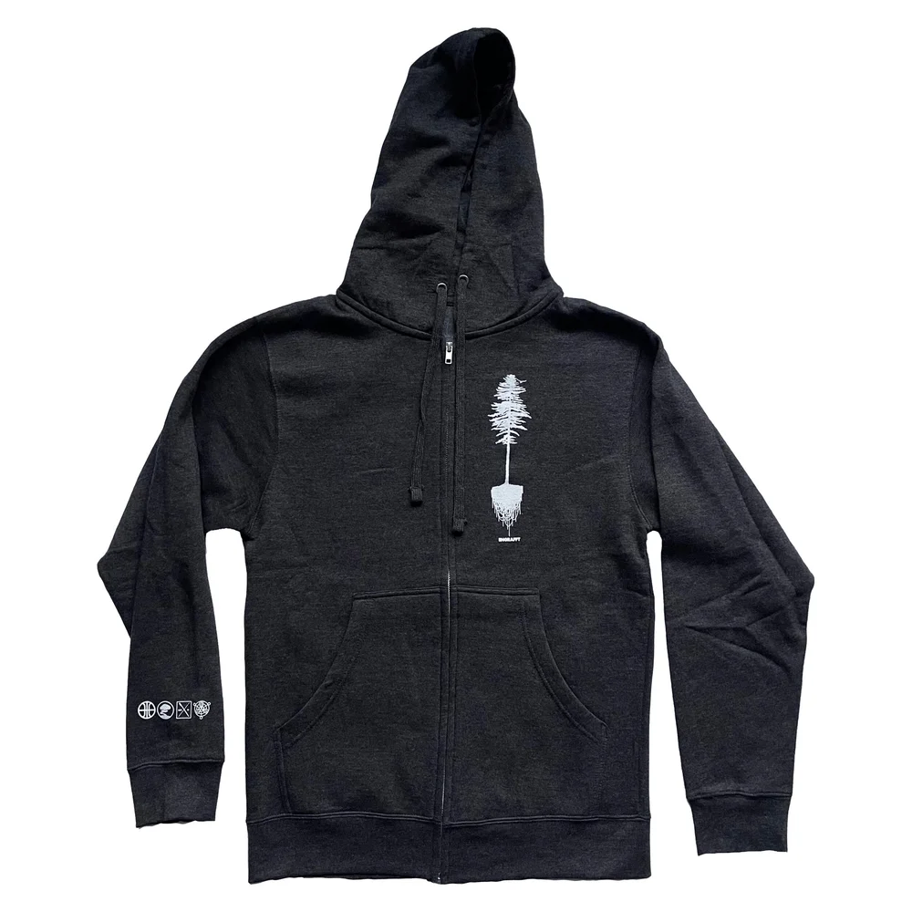 The Grafted Redwood Zip Up Hoodie — ENGRAFFT