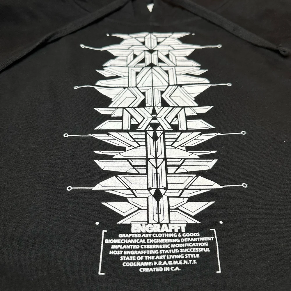 The Fragment Tech Hoodie (Upgraded) (Last ones!) — ENGRAFFT