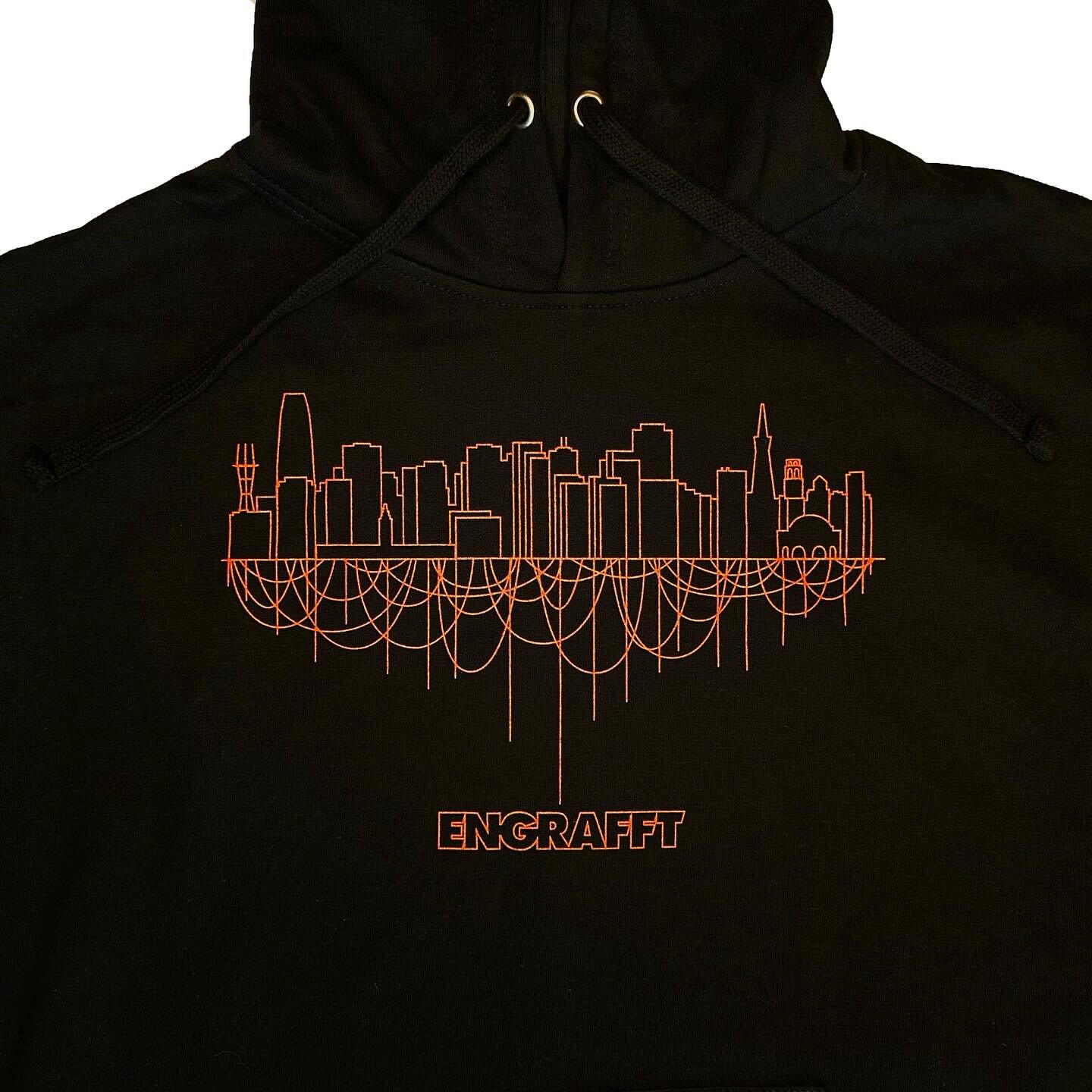 Take a closer look at the details of the new and improved San Francisco Love Hoodie. This &ldquo;Art Infused&rdquo; pullover hoodie is super soft, medium weight and unisex fit. Featuring original, hand screen-printed designs on front, sleeve and back