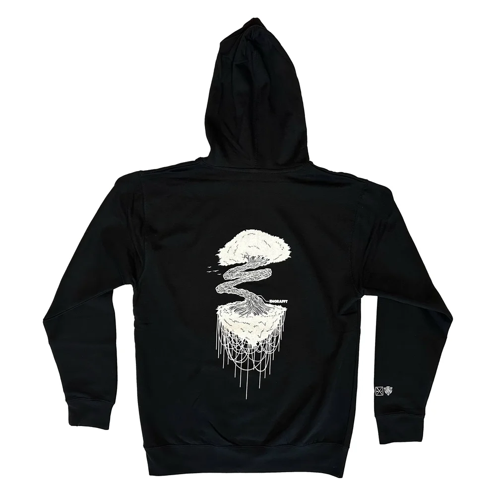The Grafted Tendril Bonsai Hoodie  ENGRAFFT