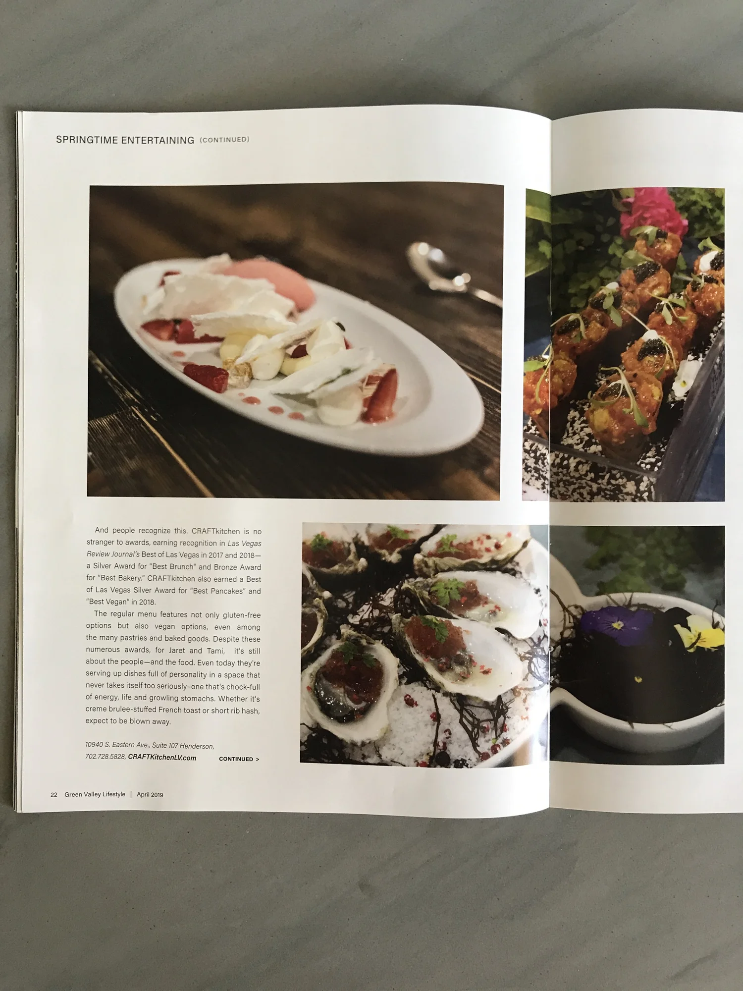 CRAFTkitchen Las Vegas