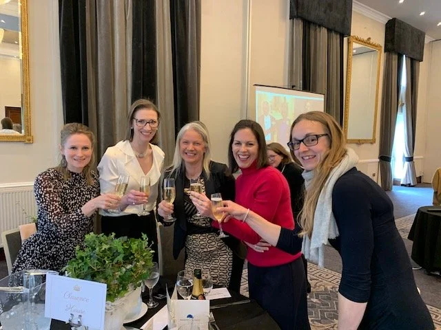 Cheers to a beautiful lunch!