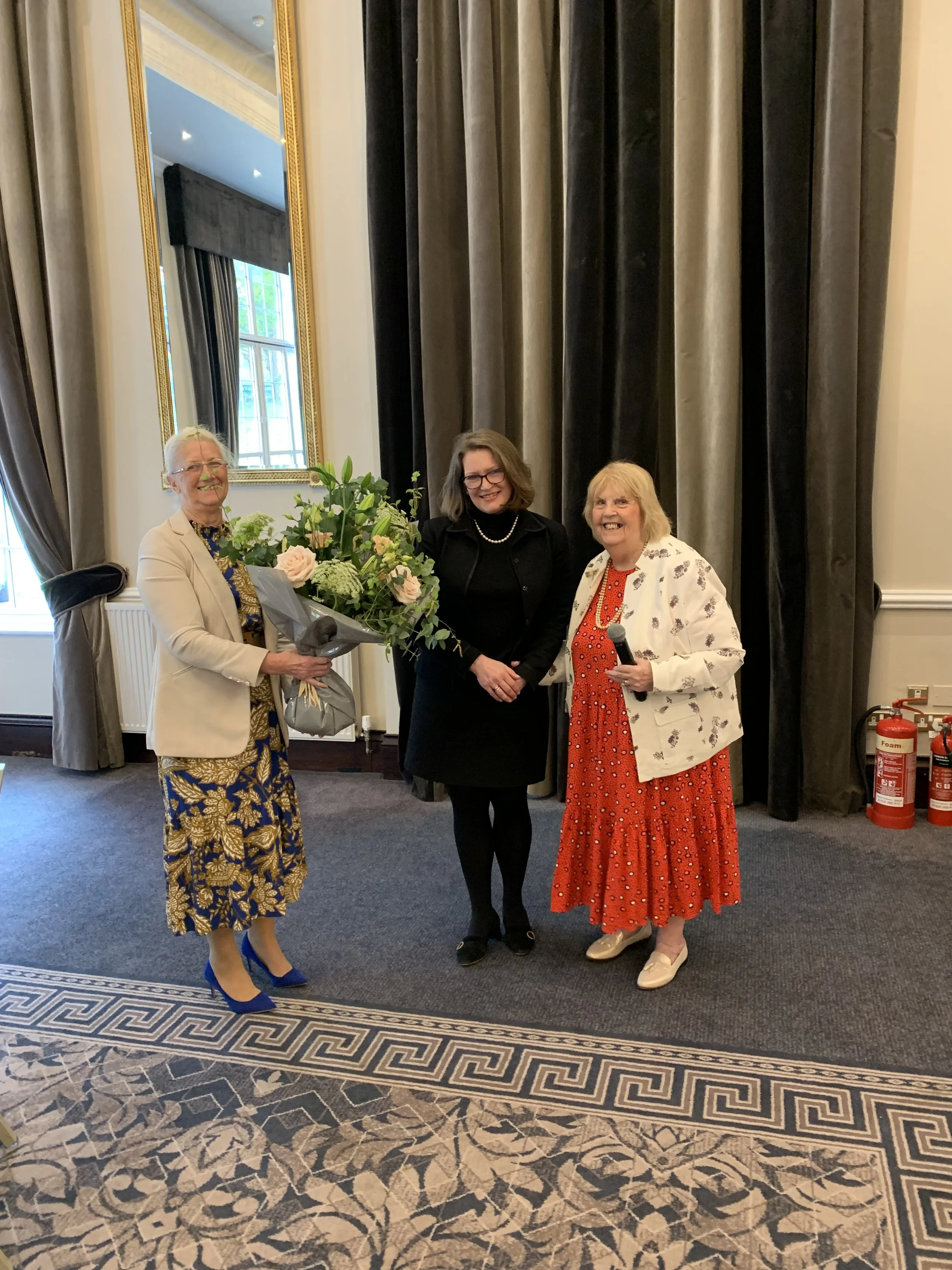 Presentation to Susan Rumfitt