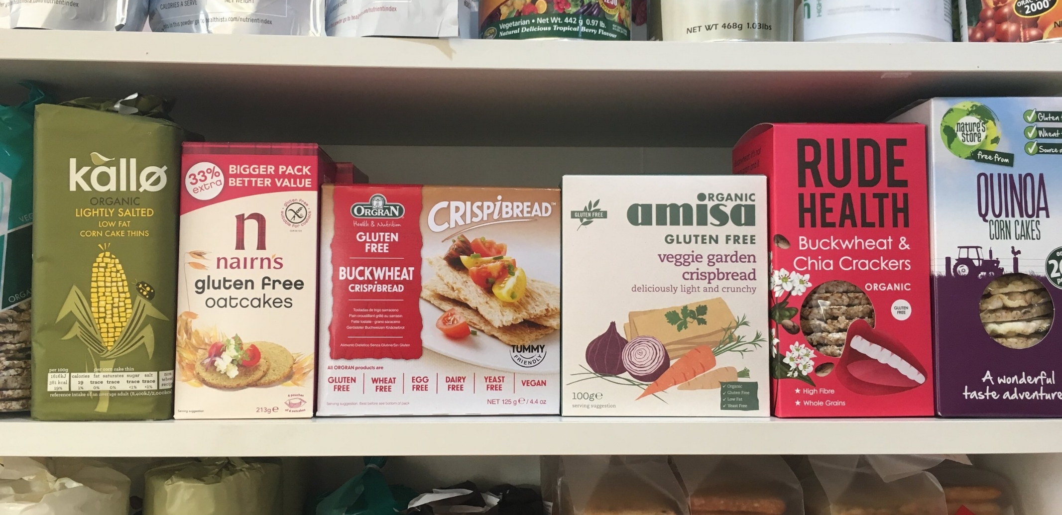   STOCKISTS OF A WIDE RANGE OF HEALTH FOOD PRODUCTS  