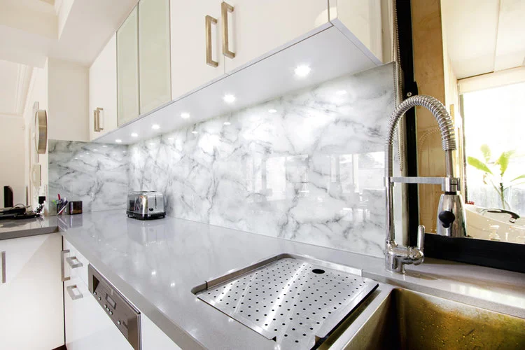 White Marble Prints