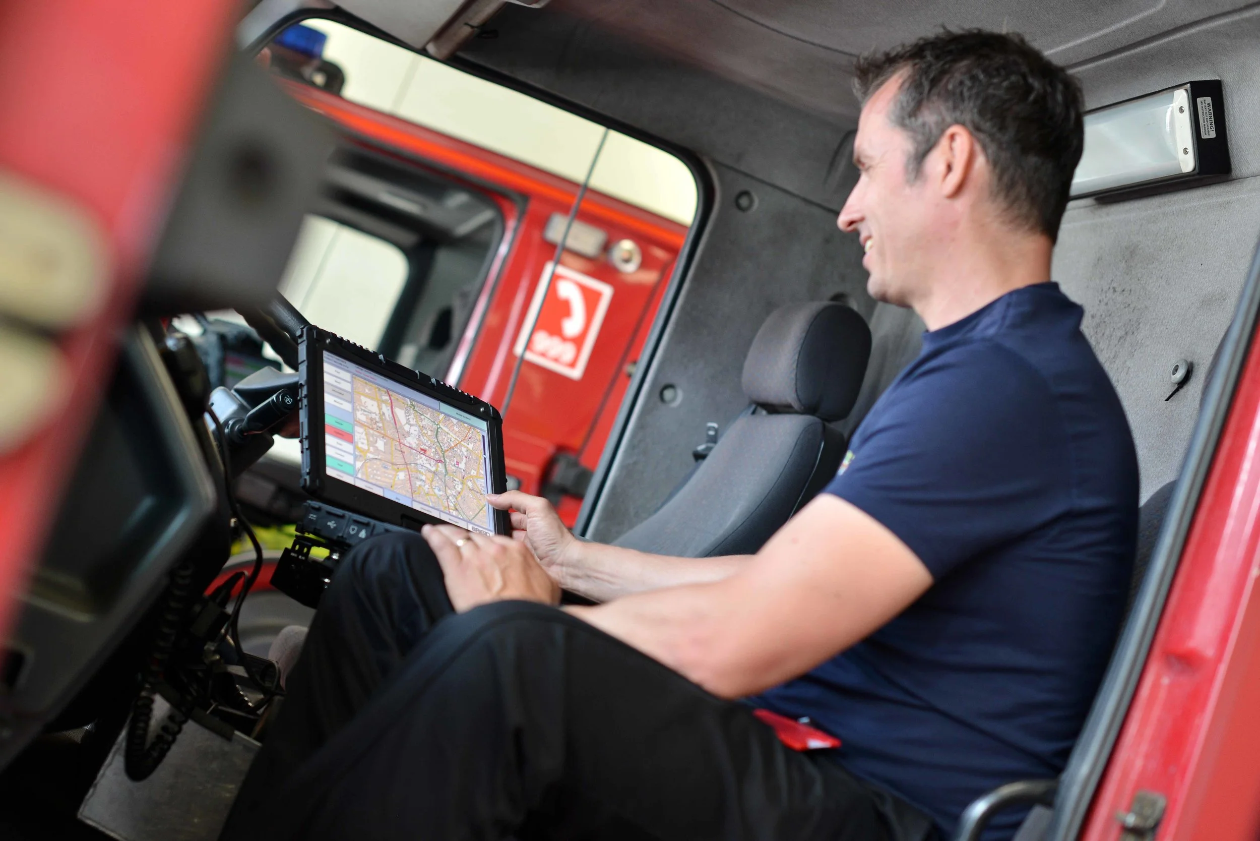 Fire Officer using Seed Software