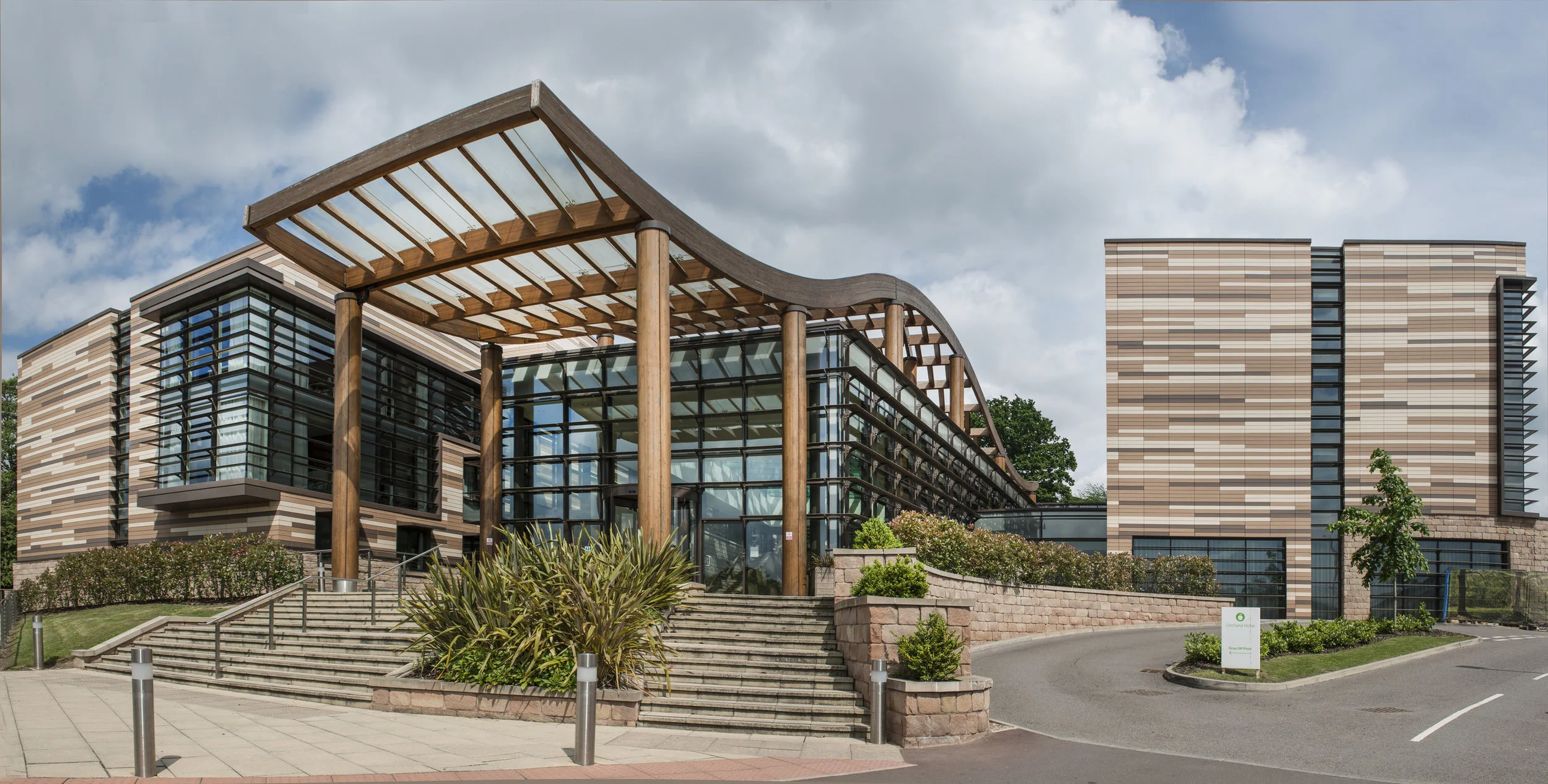 The De Vere orchard hotel, nottingham, where the control room awards is taking place