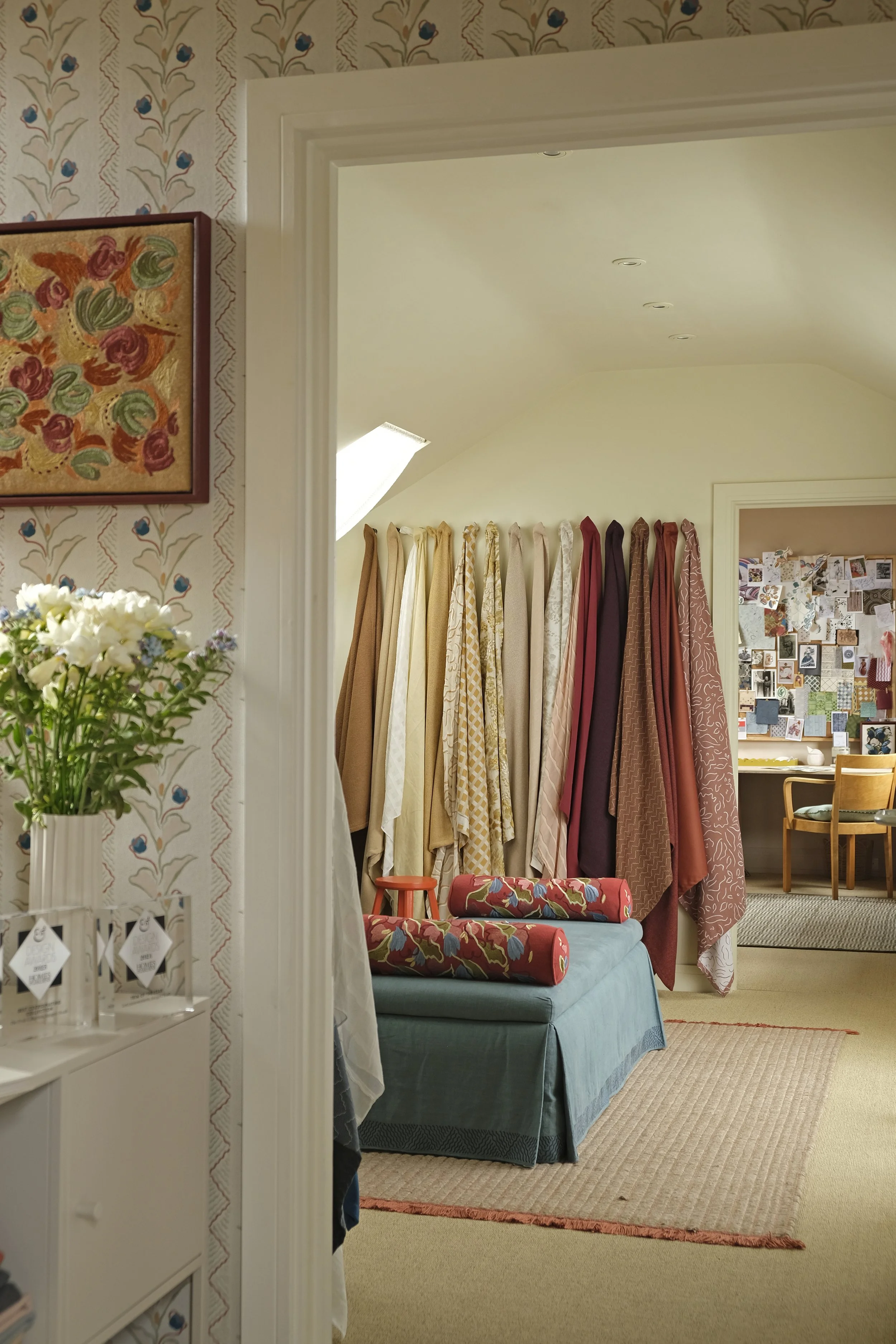 Imogen Heath Interiors showroom using Fenwick & Tilbrook paints