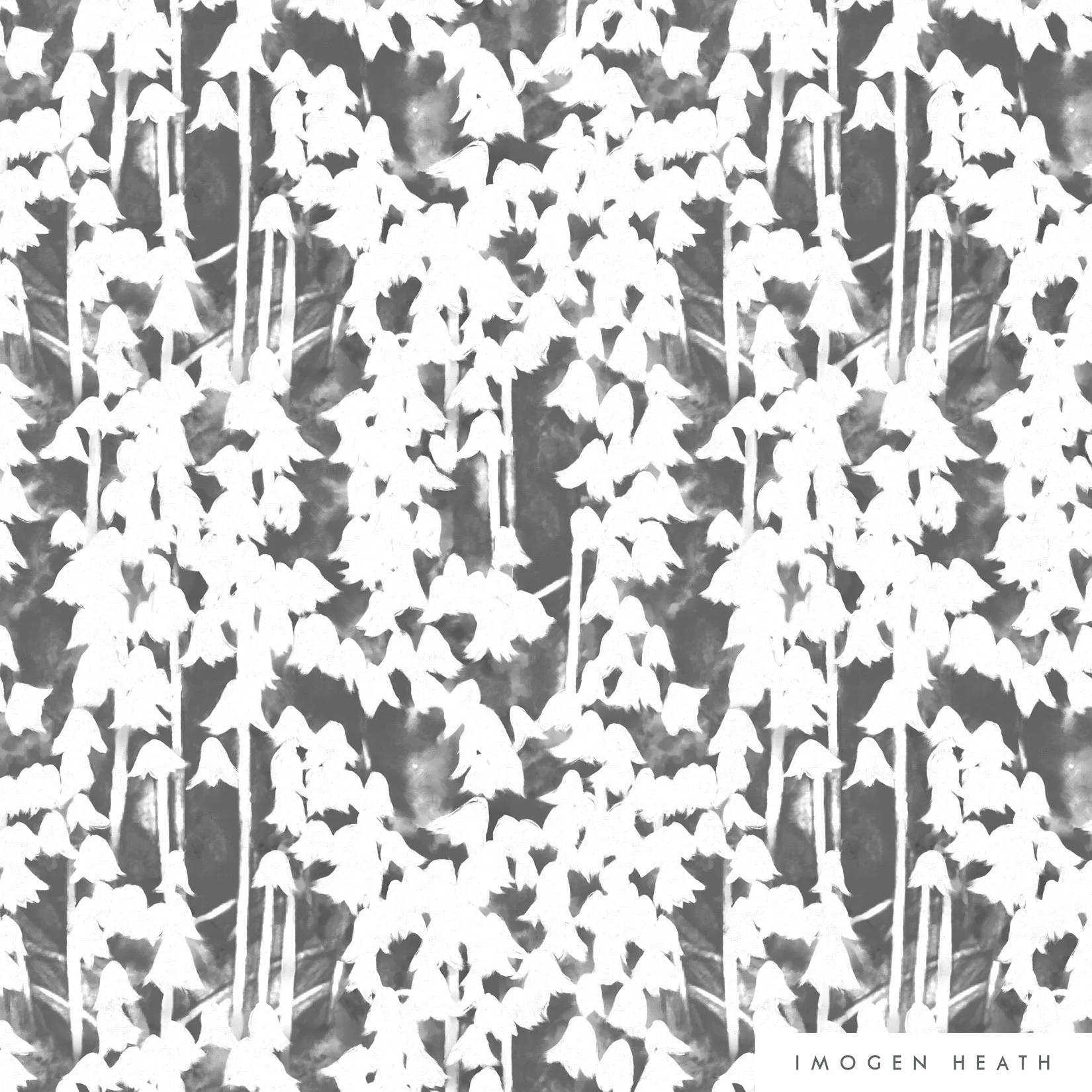 Copy of Imogen Heath Fabric 'Bluebell in Grey'